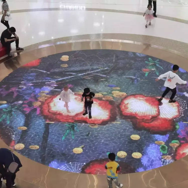 LED dance video floor